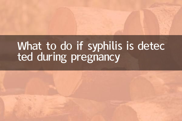 O que fazer se a sífilis for detectada durante a gravidez