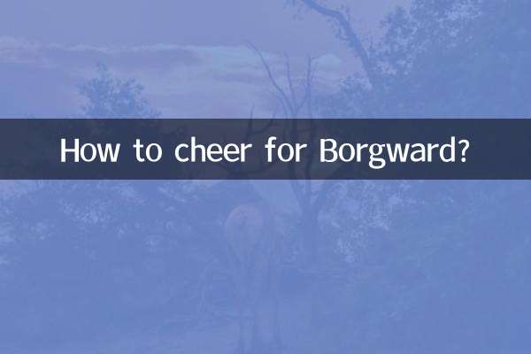 Comment encourager Borgward ?