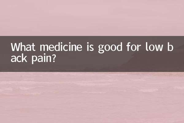 Welches Medikament ist gut gegen Rückenschmerzen?