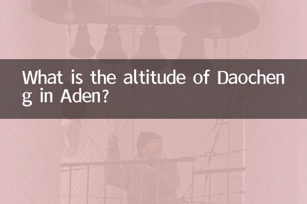 What is the altitude of Daocheng in Aden?