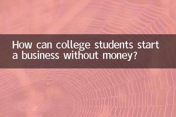 대학생들이 돈 없이 어떻게 사업을 시작할 수 있나요?