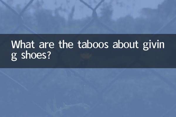 Quali sono i tabù nel regalare scarpe?