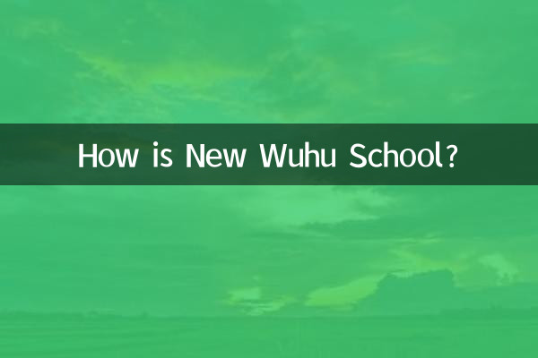新蕪湖學校怎麼樣