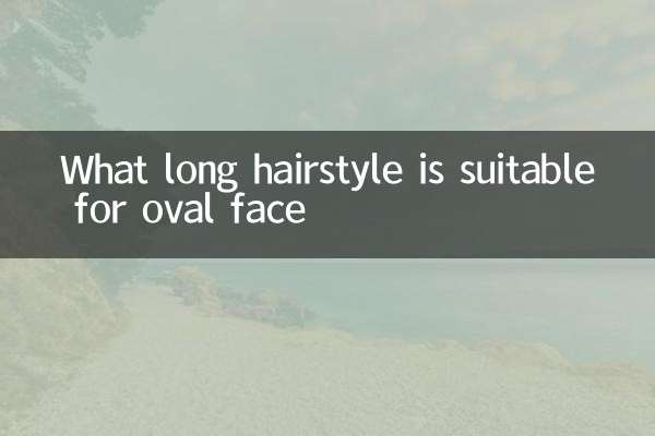 What long hairstyle is suitable for oval face