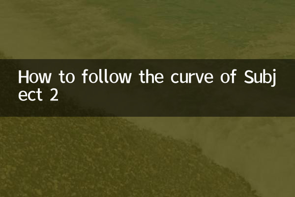 مضمون 2 کے منحنی خطوط پر عمل کرنے کا طریقہ