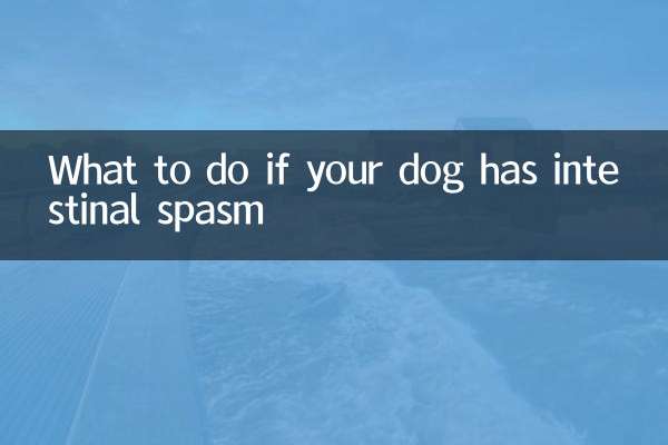 আপনার কুকুরের অন্ত্রের খিঁচুনি থাকলে কী করবেন