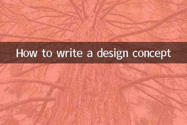 怎么写设计理念