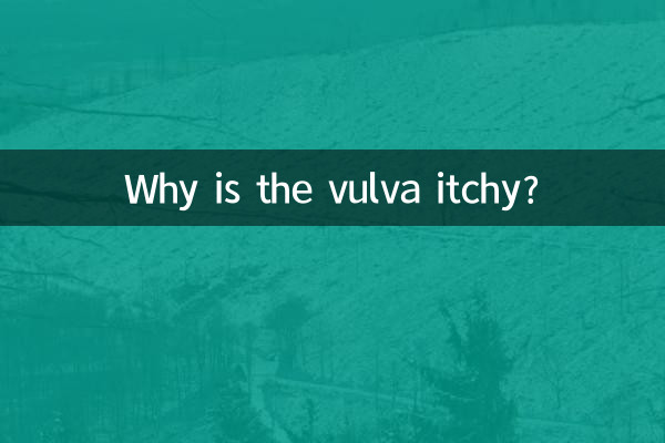 Pourquoi la vulve démange-t-elle ?