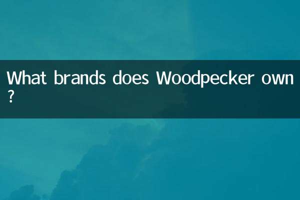 Woodpecker はどのようなブランドを所有していますか?