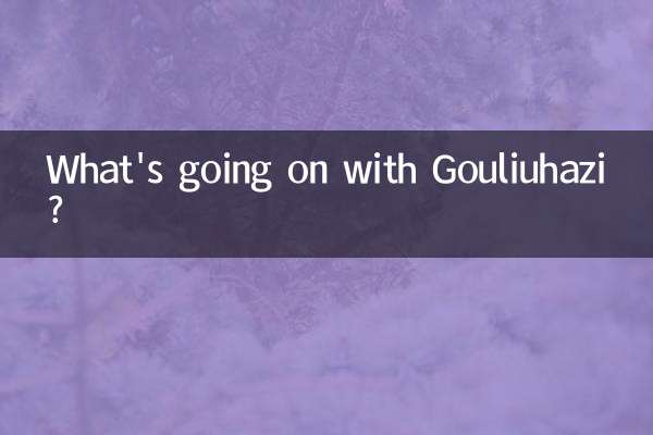 Que se passe-t-il avec Gouliuhazi ?