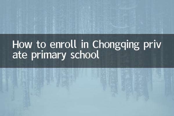 How to enroll in Chongqing private primary school