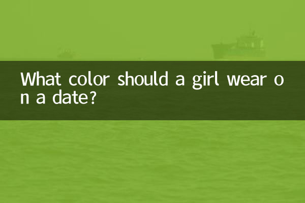 किसी लड़की को डेट पर कौन सा रंग पहनना चाहिए?