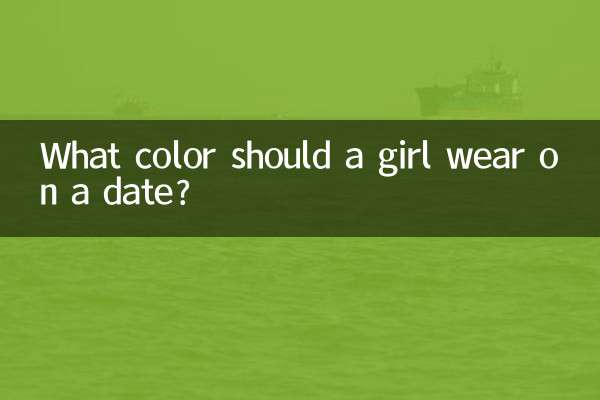किसी लड़की को डेट पर कौन सा रंग पहनना चाहिए?