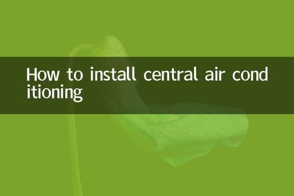 Cómo instalar aire acondicionado central