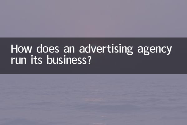 Comment une agence de publicité gère-t-elle son activité ?