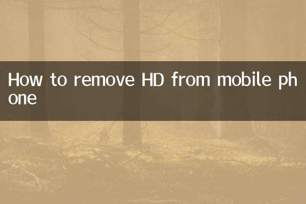 Como remover HD do celular