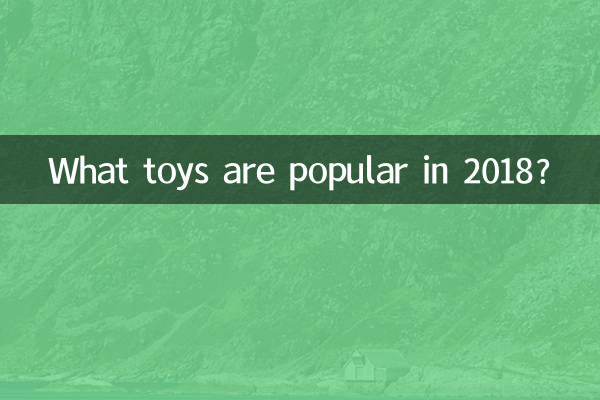 Какие игрушки популярны в 2018 году?