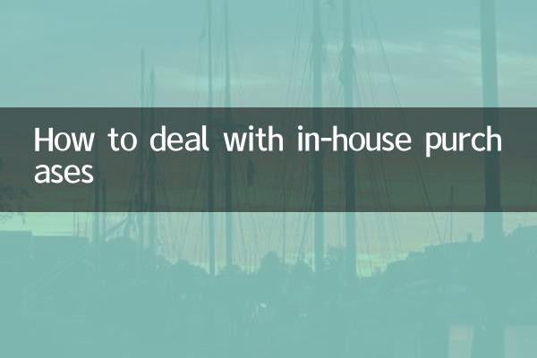 اندرون ملک خریداریوں سے نمٹنے کے لئے کیسے