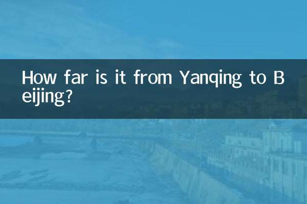 How far is it from Yanqing to Beijing?