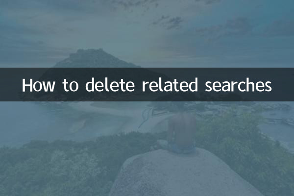 সম্পর্কিত অনুসন্ধানগুলি কীভাবে মুছবেন