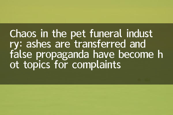 Хаос в индустрии похорон ПЭТ: пепел переводится, а ложная пропаганда стала горячими темами для жалоб