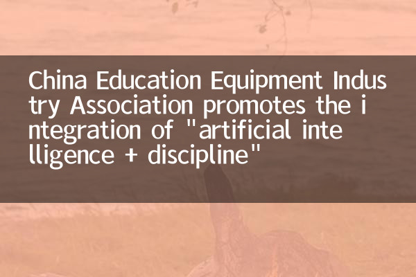 China Education Education Equipment Industry Association promuove l'integrazione di