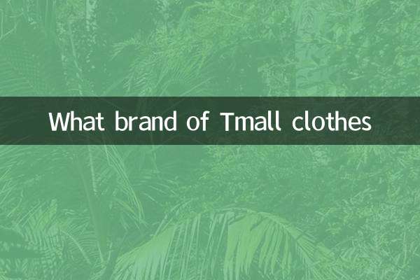 Welche Marke von Tmall -Kleidung