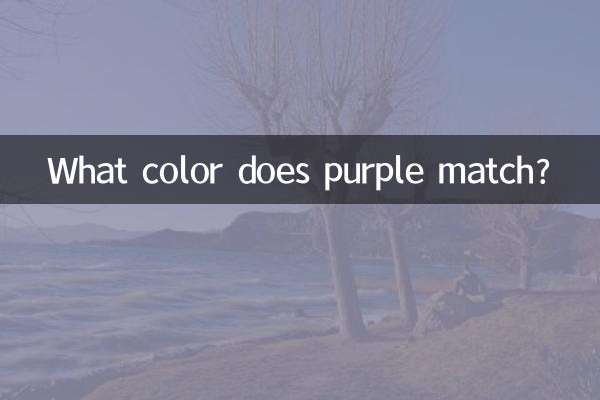 Di che colore corrisponde al viola?