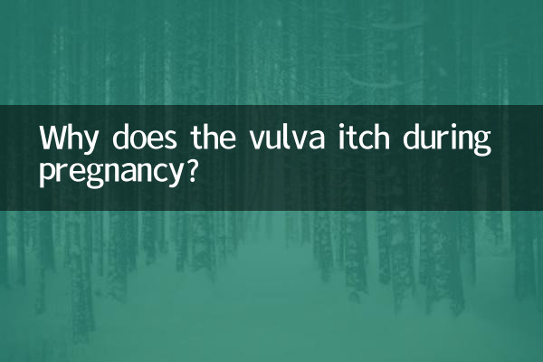 Warum juckt die Vulva während der Schwangerschaft?