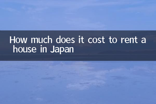 ¿Cuánto cuesta alquilar una casa en Japón?