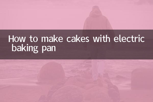So backen Sie Kuchen mit einer elektrischen Backform