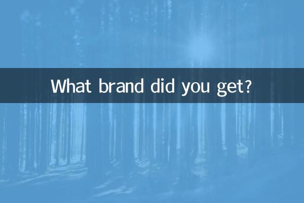 What brand did you get?