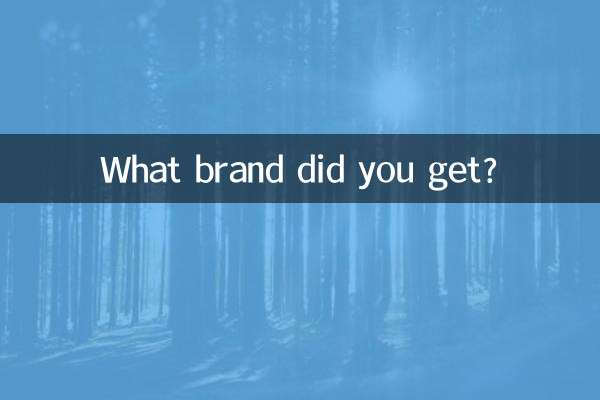 What brand did you get?