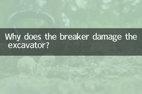 Perché il martello danneggia l'escavatore?