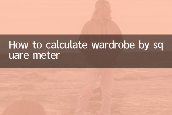 Como calcular guarda-roupa por metro quadrado