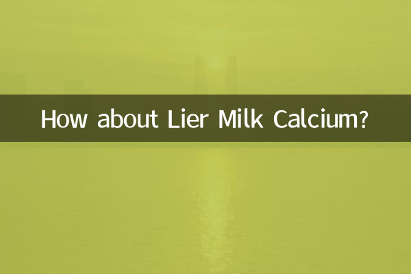 Que tal Lier Leite Cálcio?