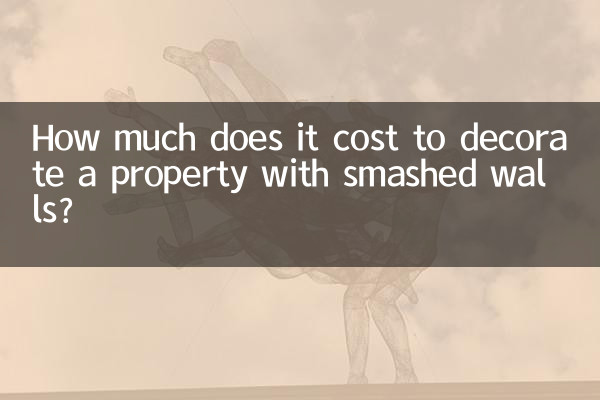Wie viel kostet es, eine Immobilie mit eingerissenen Wänden zu dekorieren?