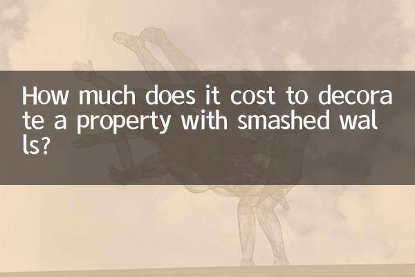 Wie viel kostet es, eine Immobilie mit eingerissenen Wänden zu dekorieren?