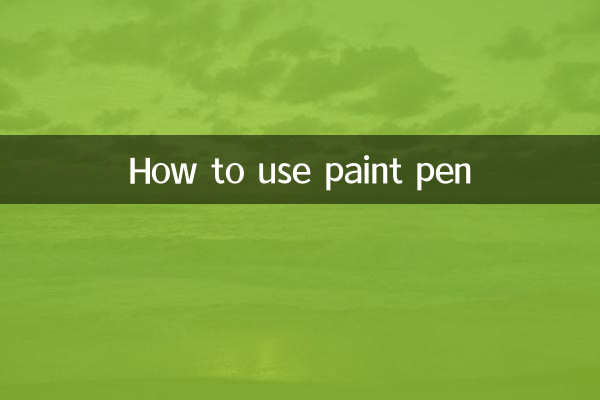 So verwenden Sie den Farbstift