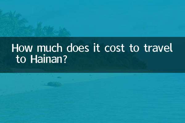 হাইনানে ভ্রমণের জন্য কত খরচ হবে?