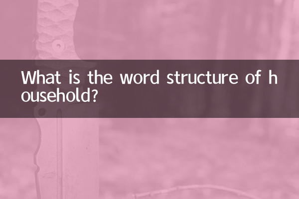 ساختار کلمه خانه چیست؟