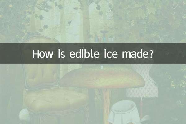 كيف يتم صنع الثلج الصالح للأكل؟