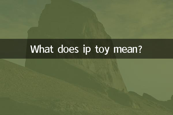 What does ip toy mean?