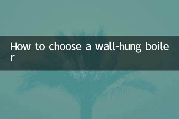 How to choose a wall-hung boiler