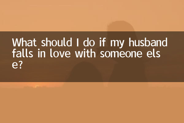 Was soll ich tun, wenn sich mein Mann in jemand anderen verliebt?