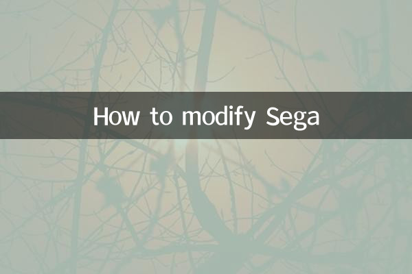 چگونه سگا را اصلاح کنیم