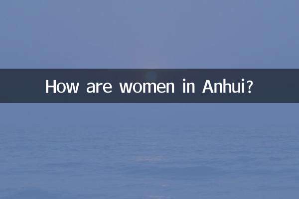 Wie geht es den Frauen in Anhui?