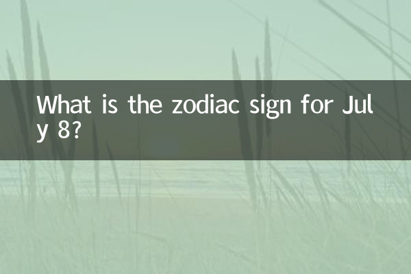 8 जुलाई को राशि क्या है?