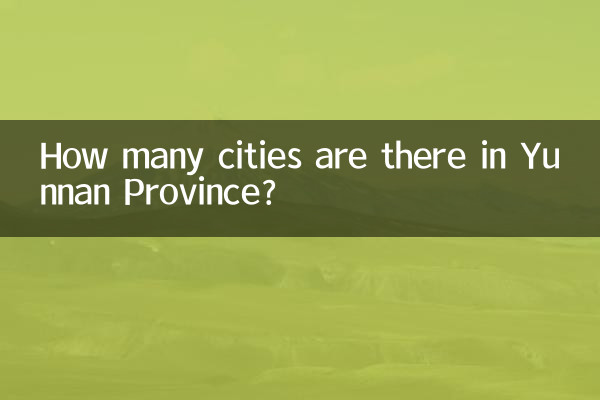 Quantas cidades existem na província de Yunnan?