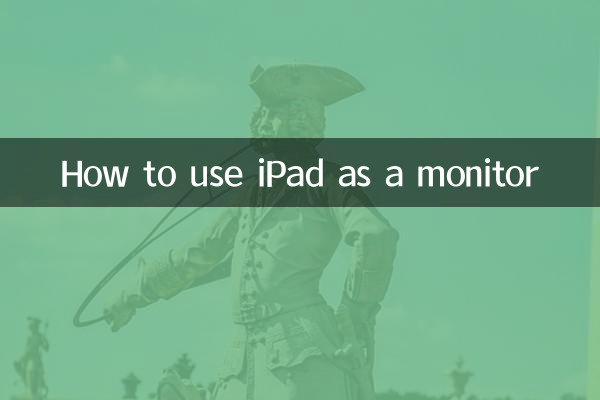 So verwenden Sie das iPad als Monitor